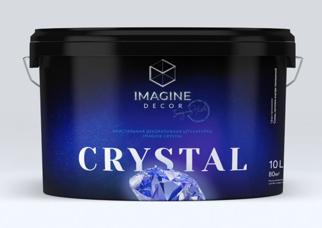 Crystal Декоративна мазилка «Imagine Crystal» - Image 1